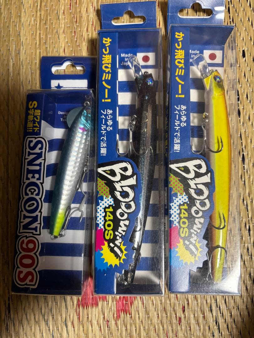 SNECON 90S Bloowin 140S 限定カラーセット BlueBlue SNECON スネコン 90S | Fishing Tackle BLUE MARLIN