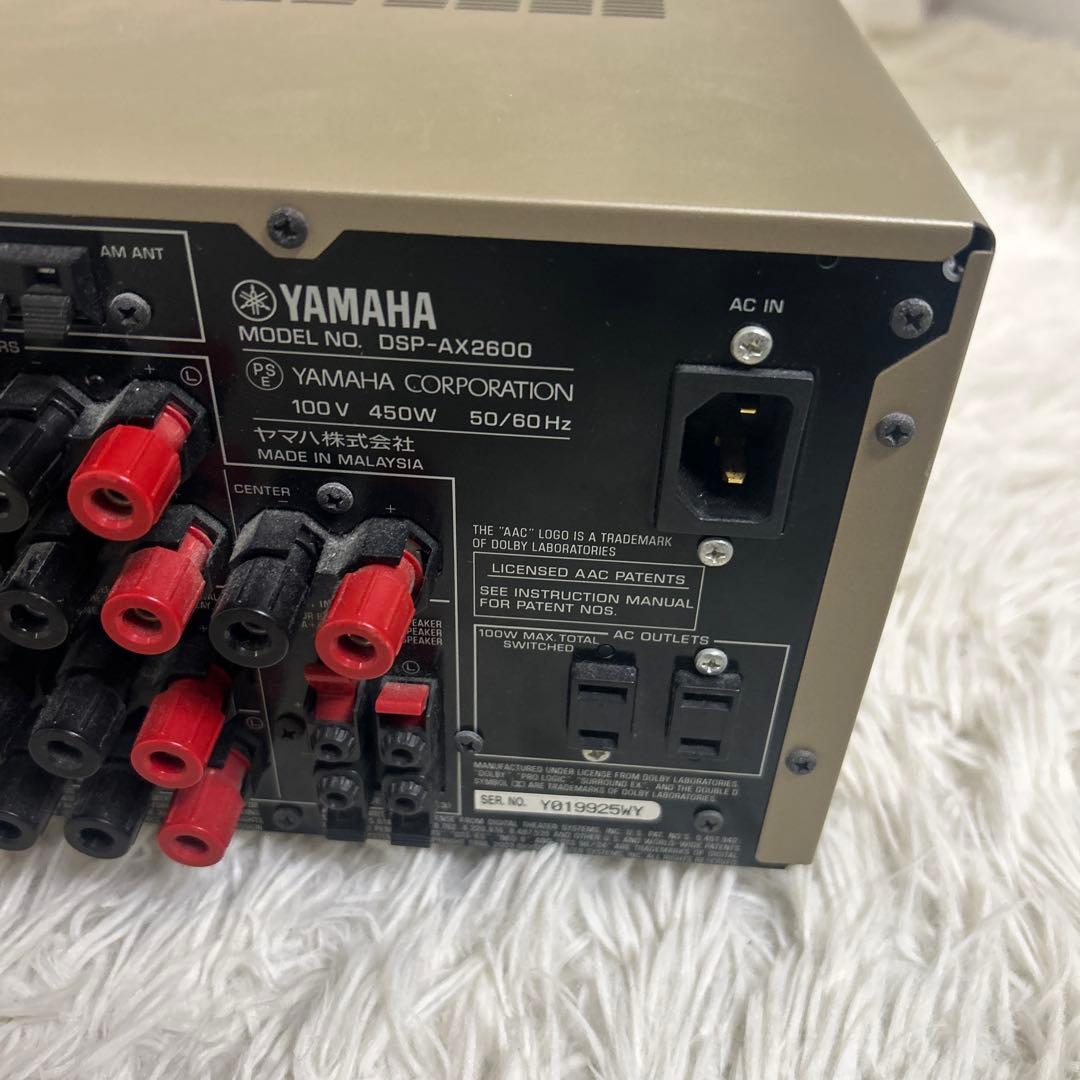 一部動作確認済み】YAMAHA AX-2600 プリメインアンプ 付属品