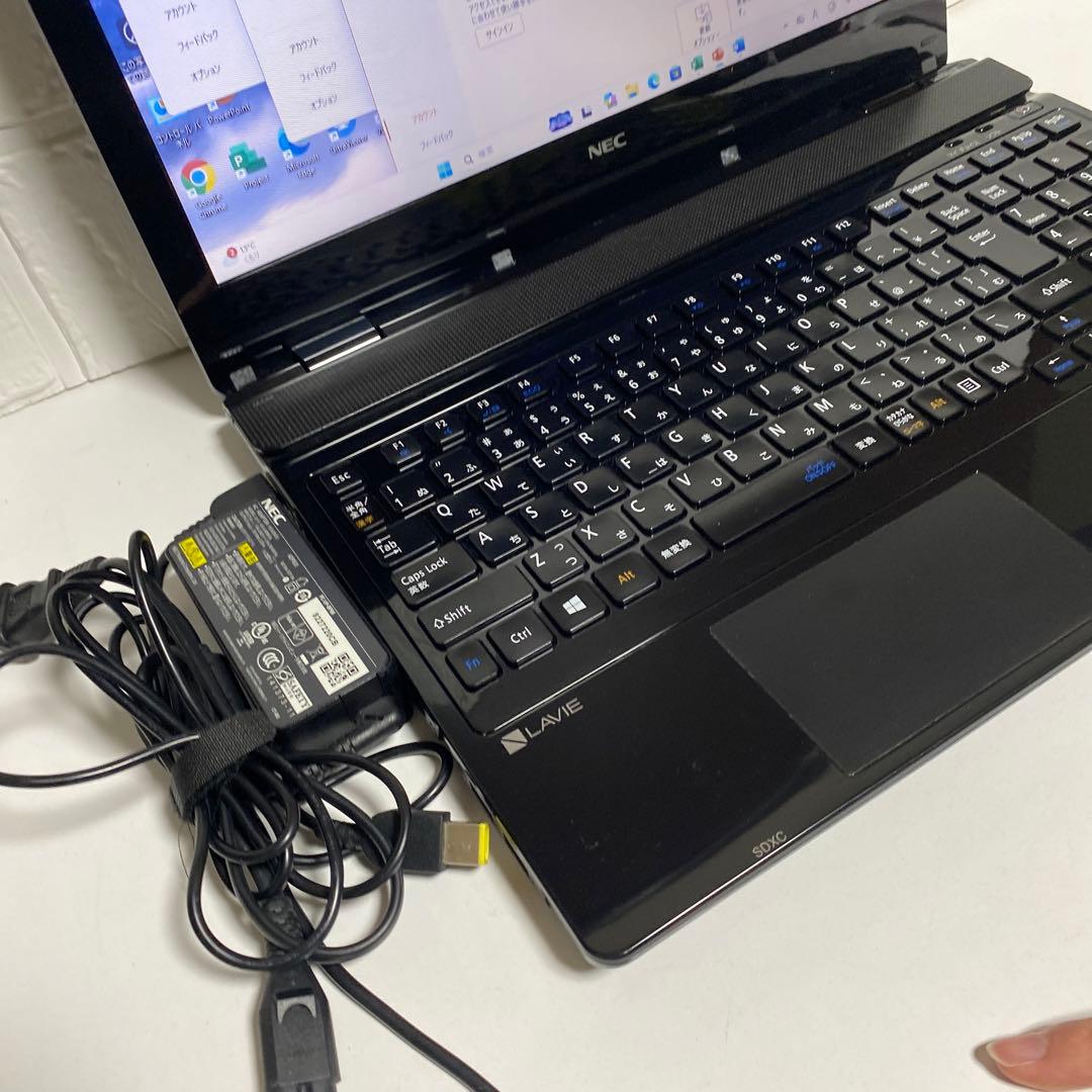 Windows11オフィス2024年WebカメSSDサクサク起動NECノートPC - メルカリ