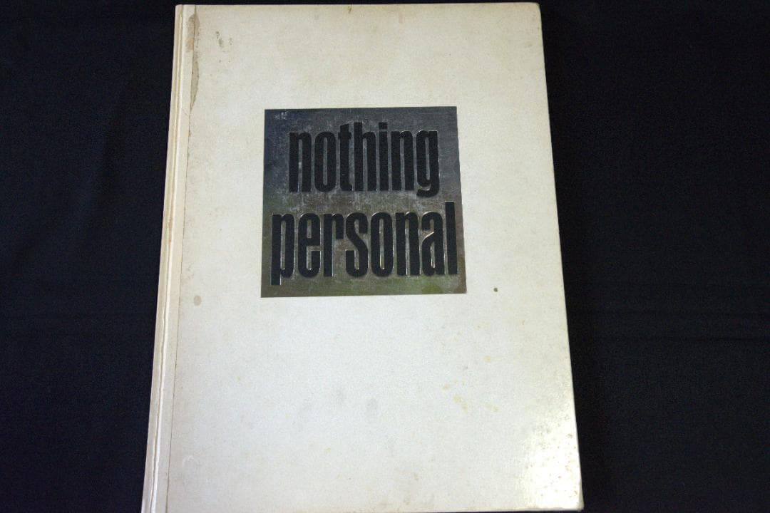 【nothing personal】リチャード・アヴェドン 　★★値下げしました
