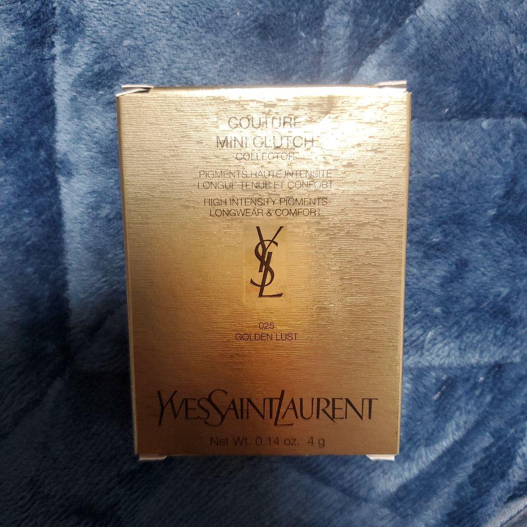 イヴ・サンローラン　クチュール　ミニ　クラッチ　025　ゴールデンラスト イヴ・サンローラン / クチュール ミニ クラッチ No.025 ゴールデン