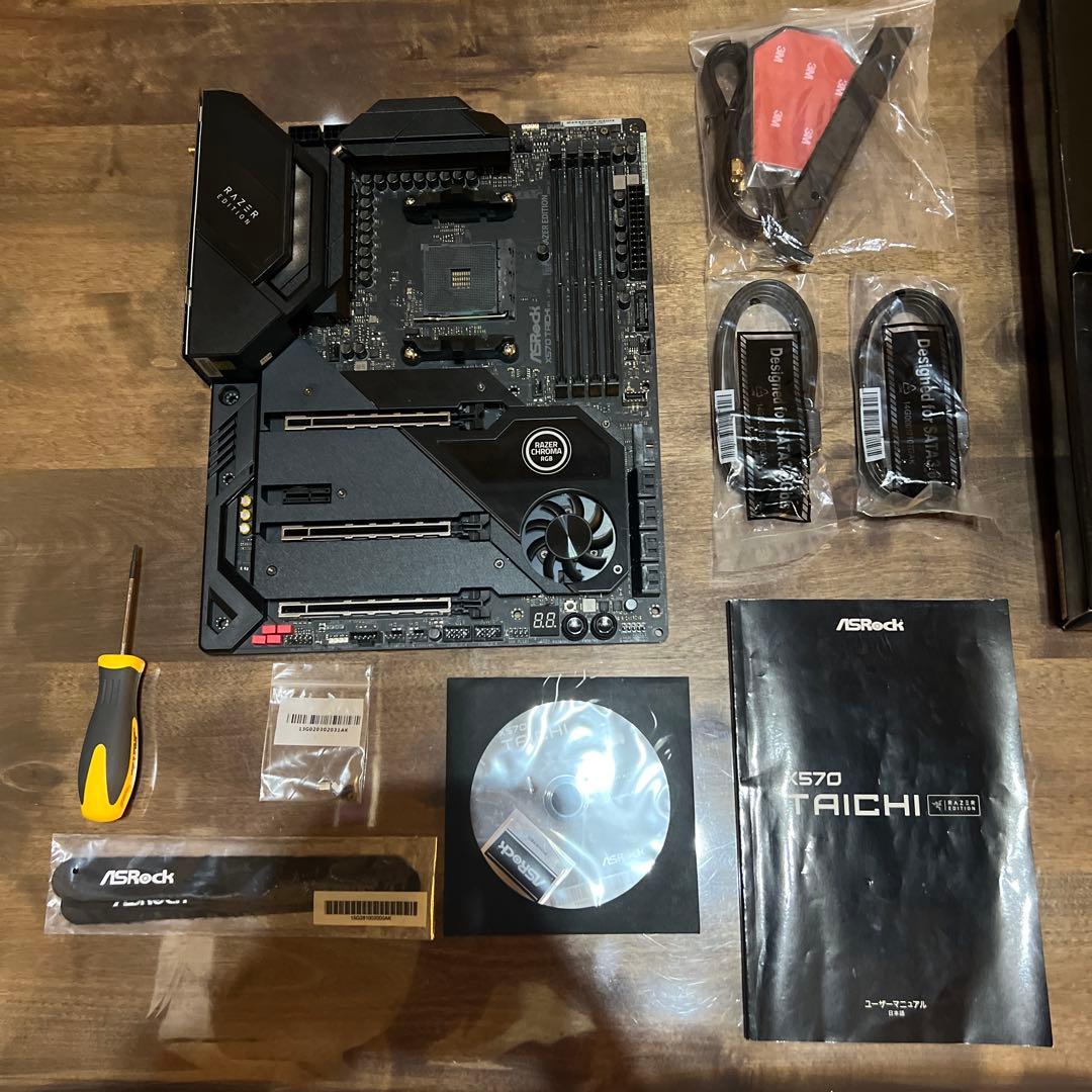 S*a様 ASRock X570 Taichi Razer Edition マザ ASRock > X570 Taichi Razer Edition