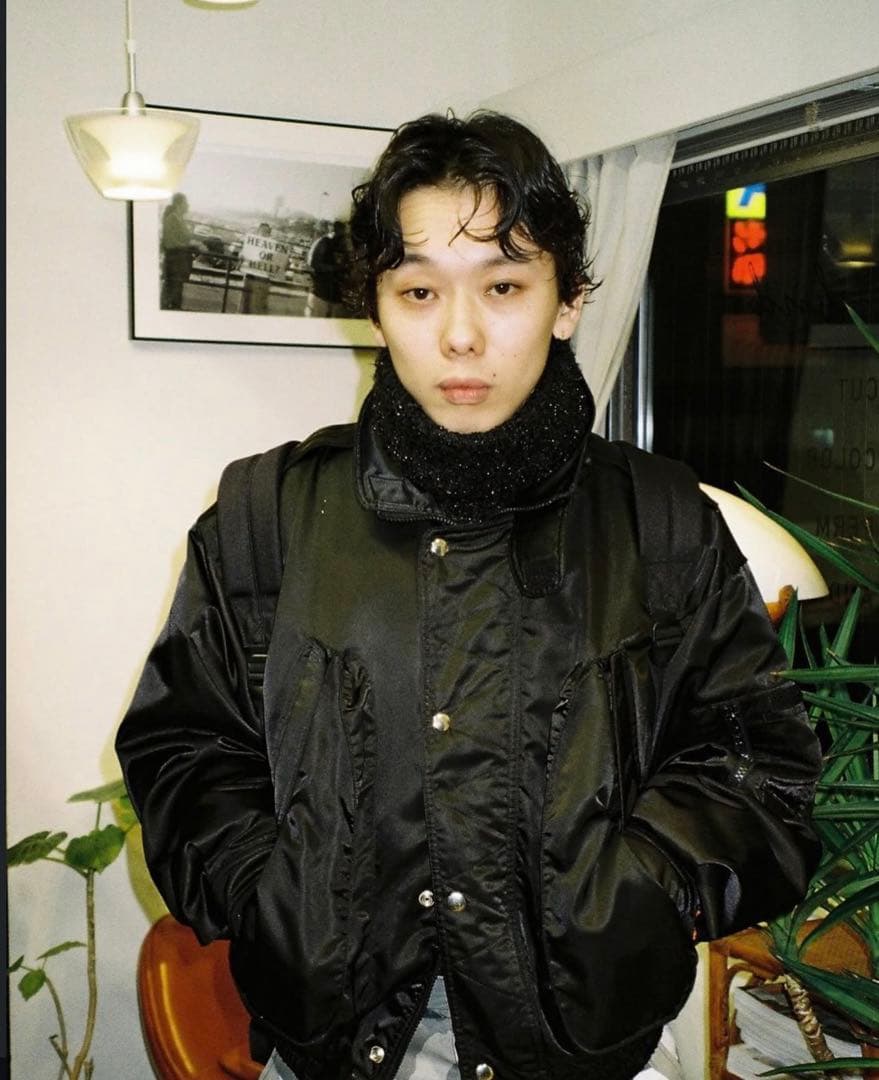 vaquera 21ss スローガンボンバージャケット - メルカリ