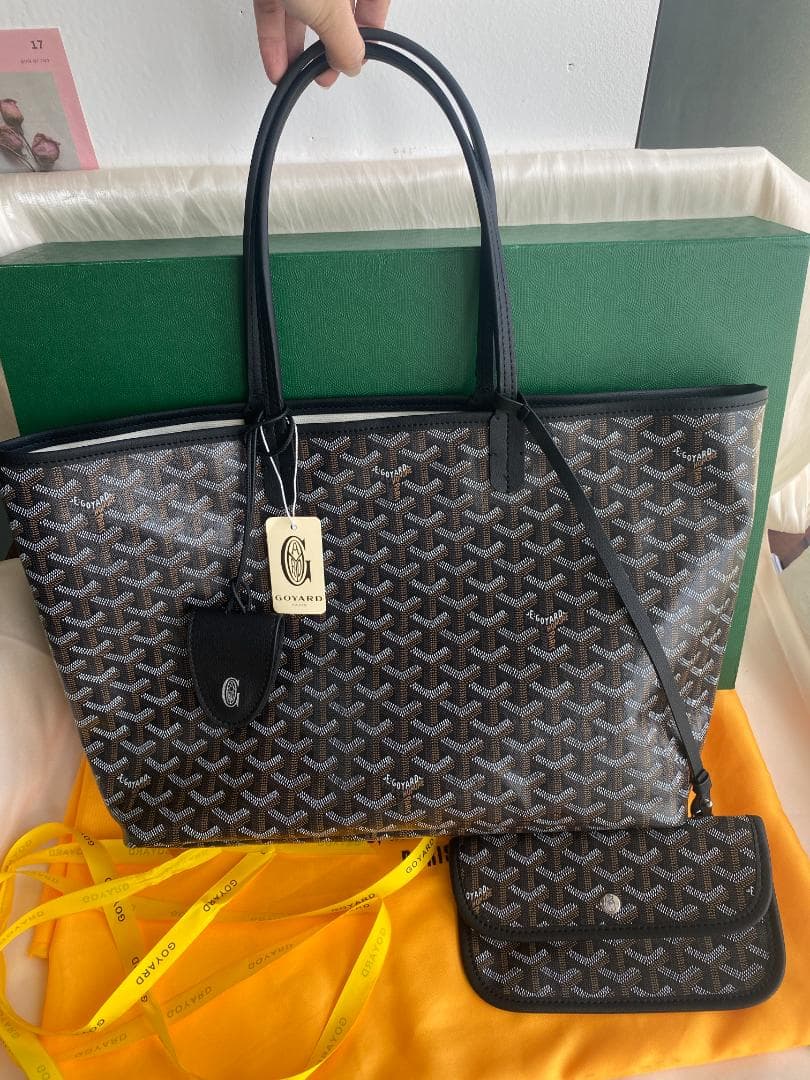 美品 サンルイ PM ブランド GOYARD ゴヤール サンルイPM バッグ カーフ/キャンバス ボルドーの買取