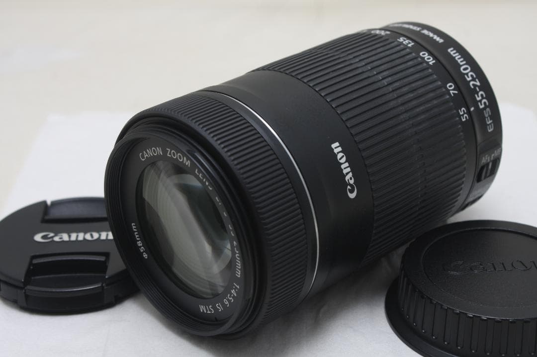 キヤノン EF-S 55-250mm F4-5.6 IS STM 7080 Amazon.com : Canon EF-S 55-250mm F4-5.6 is STM Lens for Canon SLR