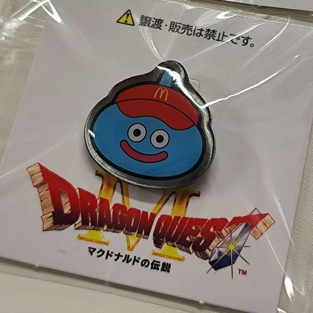マクドナルド ドラゴンクエスト スライム ピンバッジ 2個セット - メルカリ