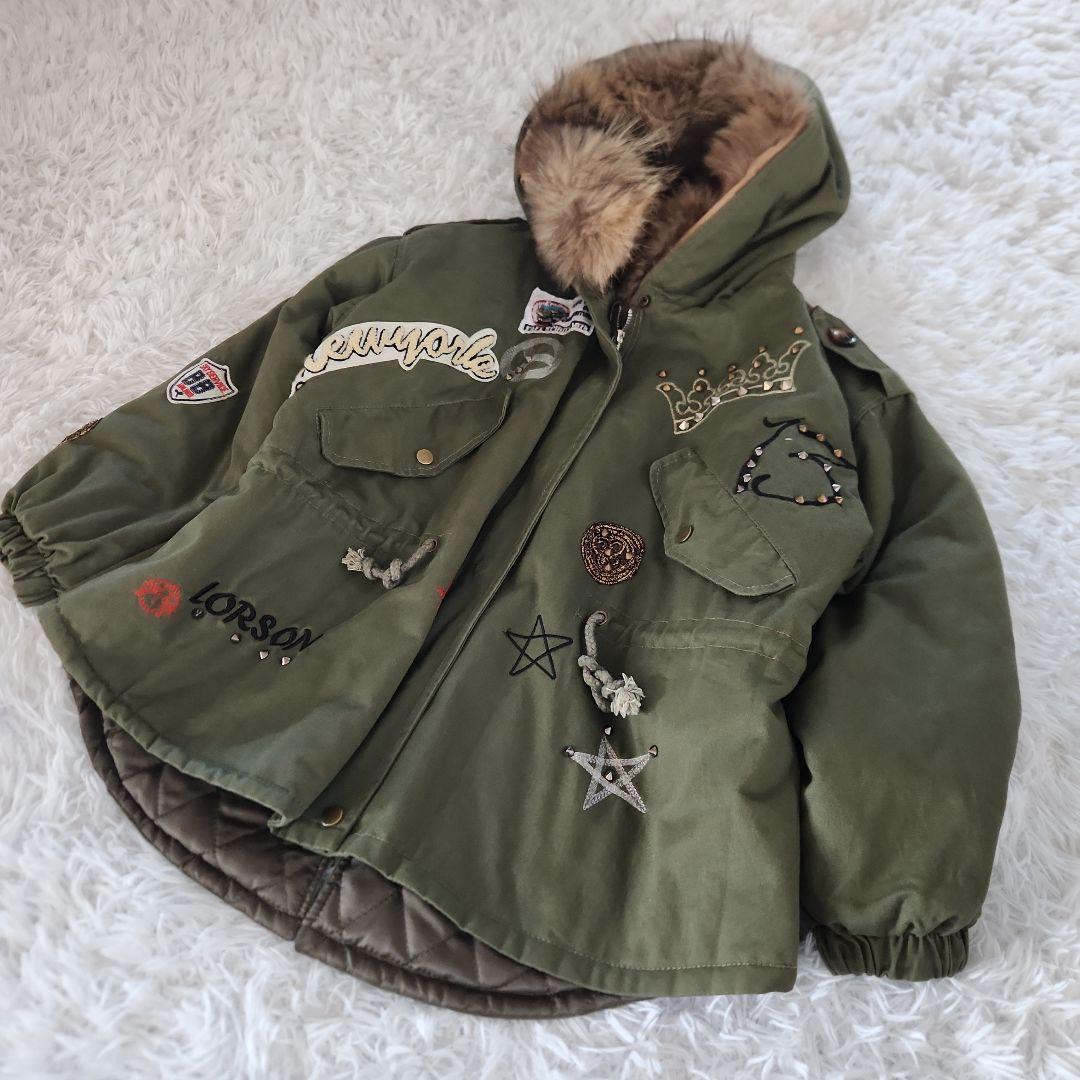 モッズコート ミリタリー スタッズ 刺繍 ワッペン イギリス ジャケット