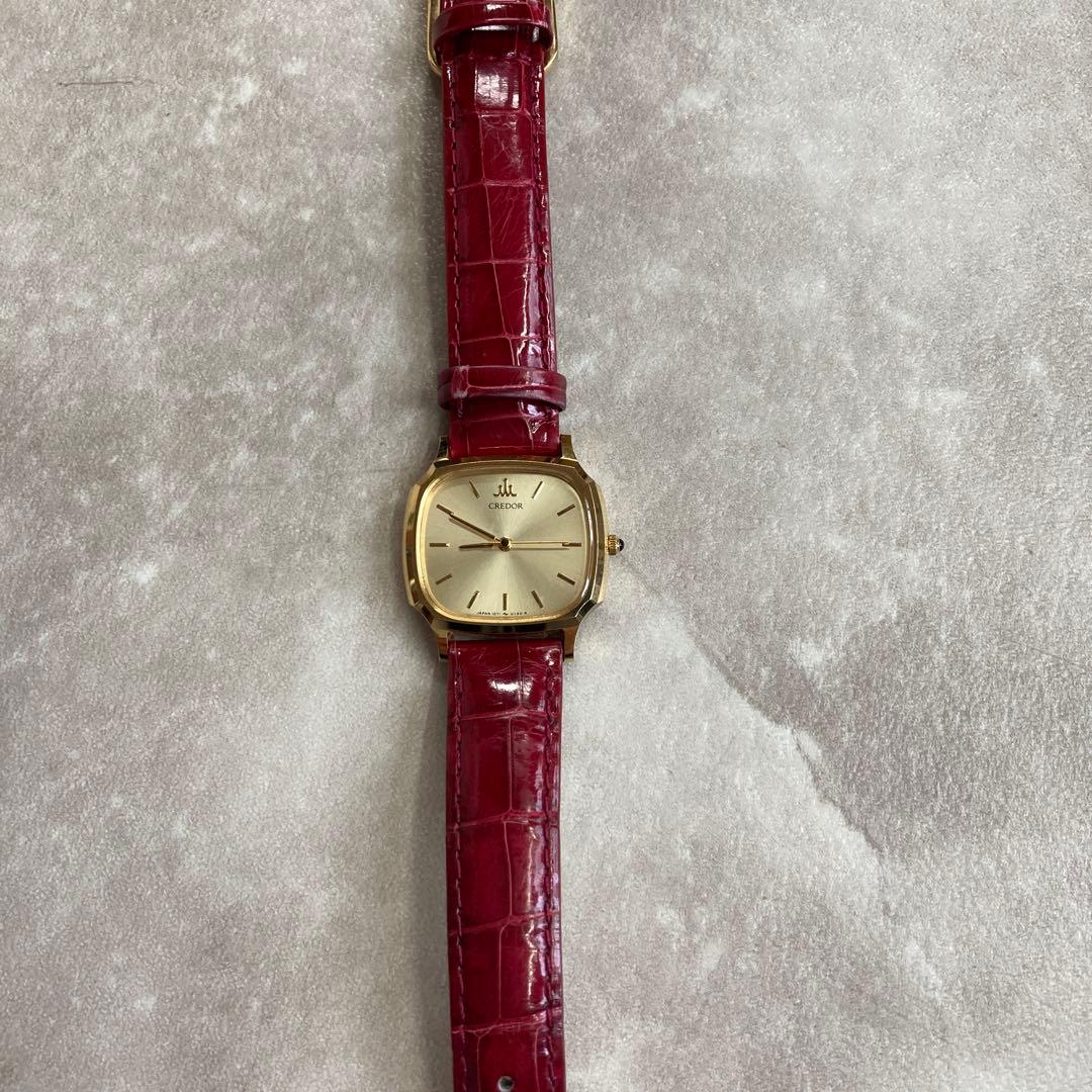 【SEIKO/セイコー】 クレドール 1271-5040 K14/金/14KT SEIKO/セイコー】 クレドール 1271-5040 K14/金 腕時計 ステンレス
