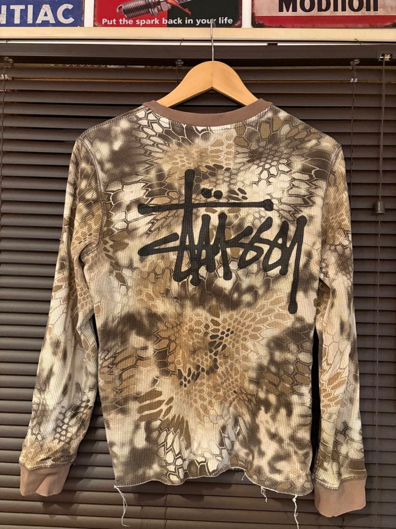 イ*ル様 Stussy ステューシー サーマル カモ 迷彩 Basic Stüssy Thermal – Desert Camo | Tops | Stüssy Japan
