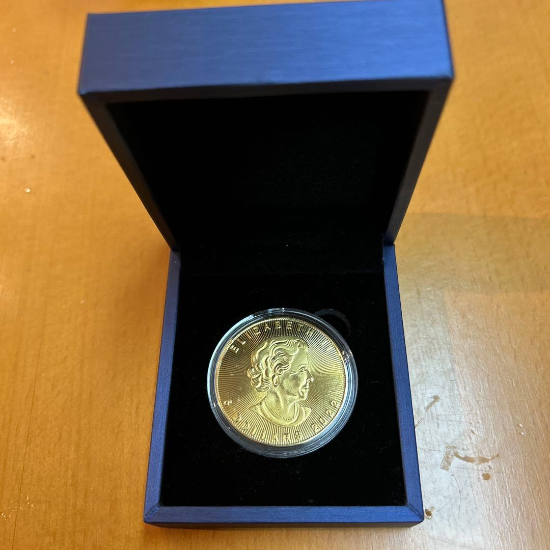 カナダ メイプルリーフ金貨 (メッキ)40mm|mercariメルカリ官方指定廠商