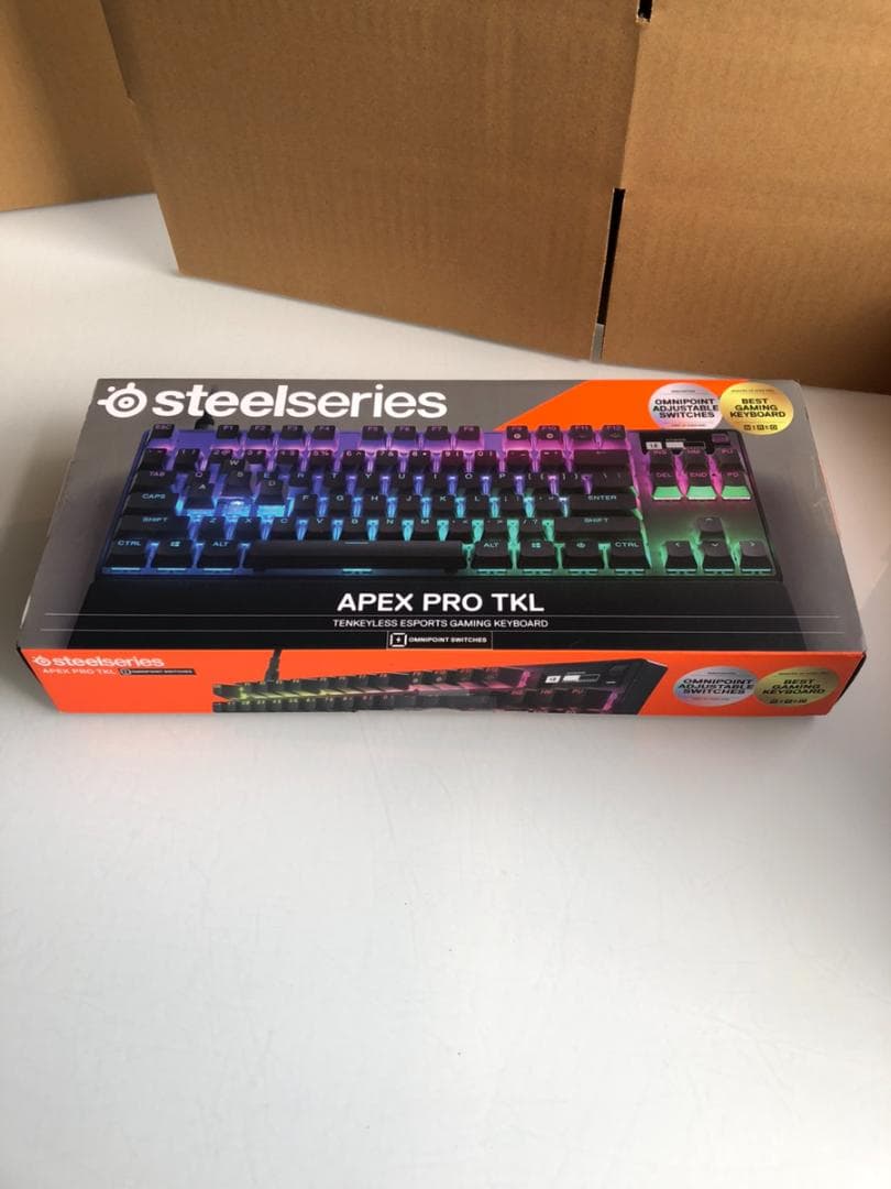 【はるか】ゲーミングキーボード SteelSeries Apex Pro Amazon.com: SteelSeries Apex Pro HyperMagnetic Gaming Keyboard