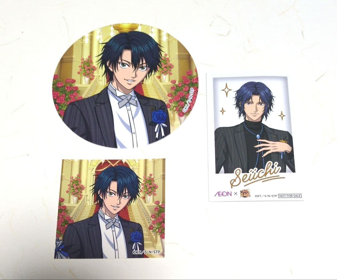 新テニスの王子様 イオンコラボ ロイヤルタイムくじ チェキ風カード