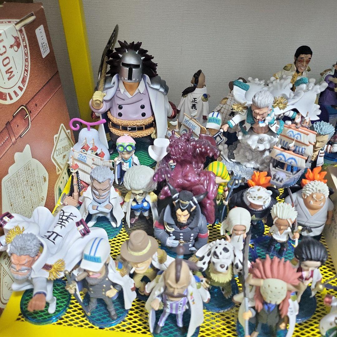 ワンピース ワーコレ海軍セット ガレージやワーコレ多数 - メルカリ