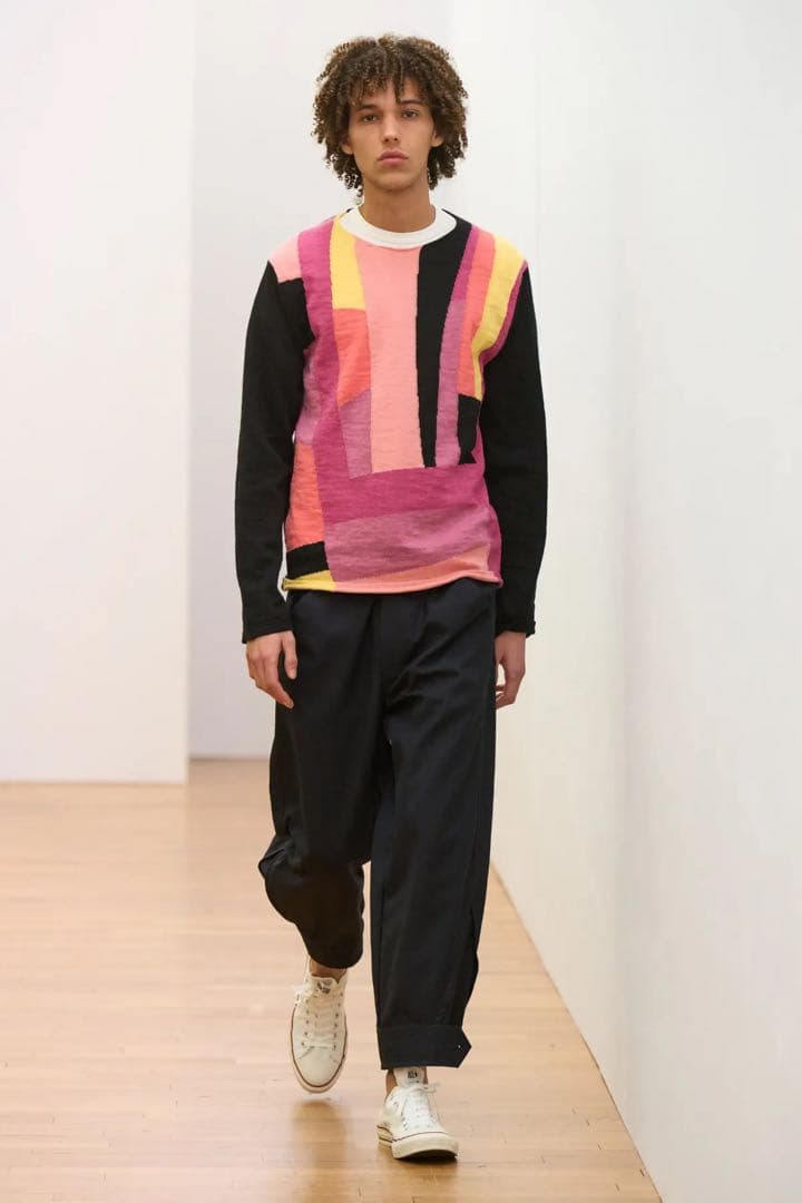 コムデギャルソンシャツ 24aw カラーニット - トップス人気 商品 通販