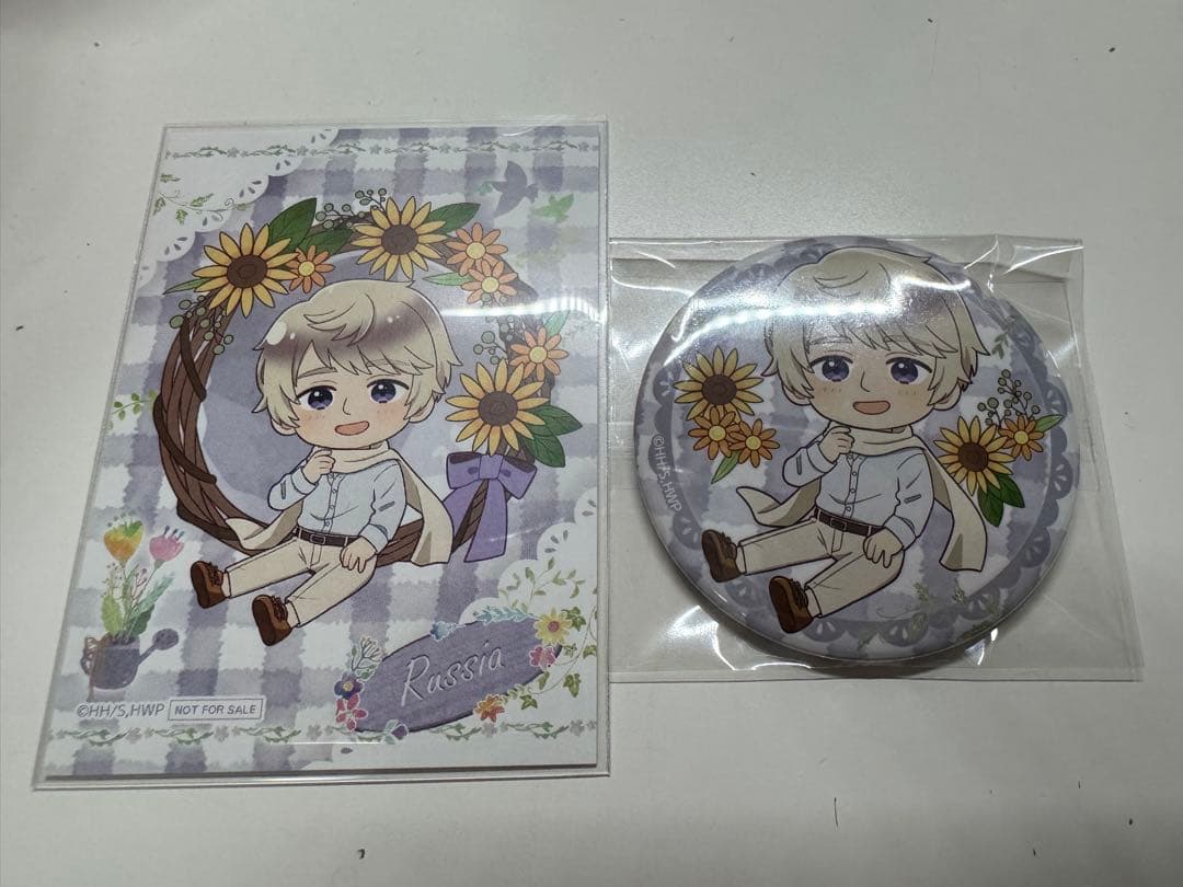 ヘタリア ドレセレ 缶バッジ ロシア - メルカリ