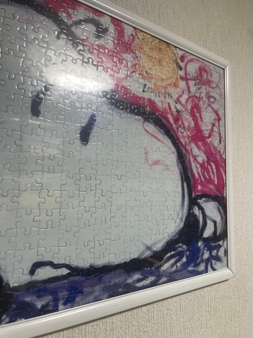 スヌーピー トムエバーハート パズル 額装 アートパネル 完成品 - メルカリ