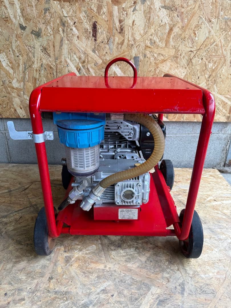 スーパー工業 高圧洗浄機 エンジンジェットポンプガンカチッとフル