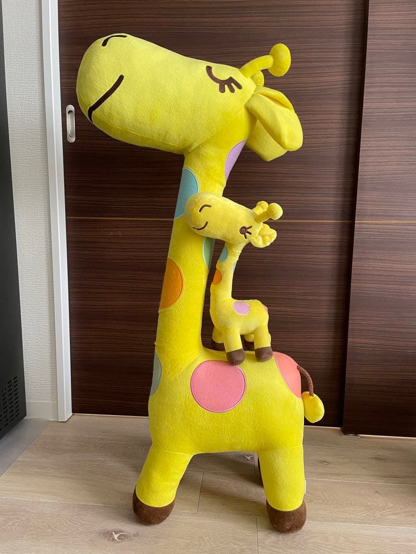 非売品】1mセット／nanaco（ナナコ）キリン／ぬいぐるみ - メルカリ