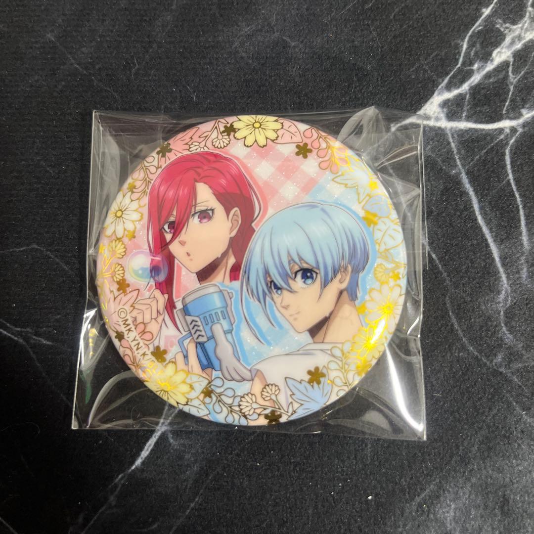 ☆ブルーロック ツリービレッジカフェ 缶バッジ 千切豹馬 氷織羊