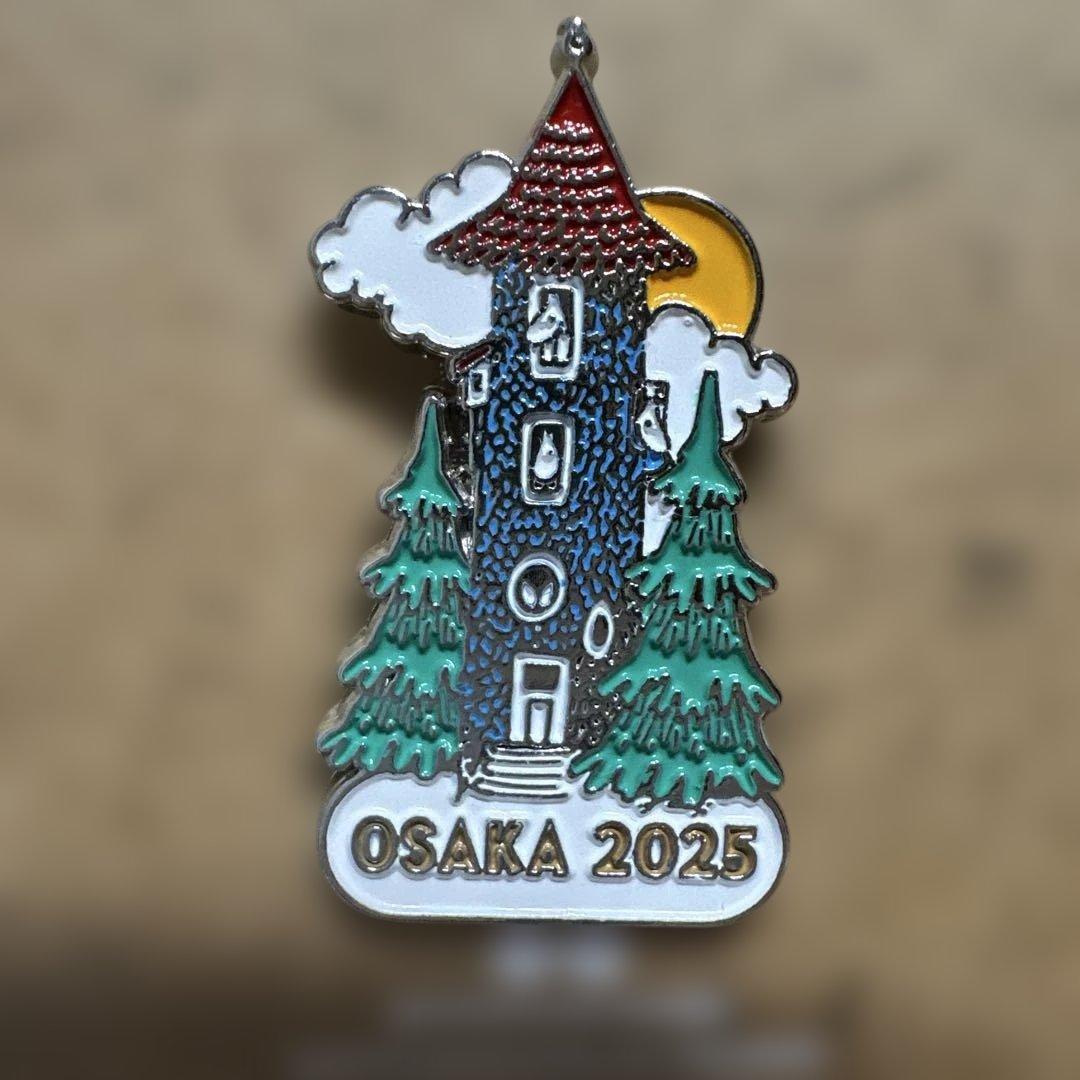 大阪万博 EXPO OSAKA 2025 ピンバッチ 会場限定 北欧館 ムーミン