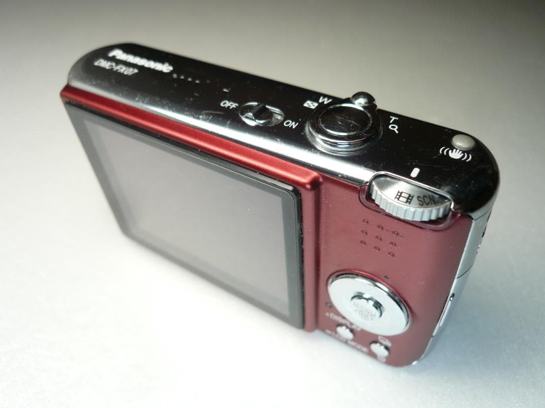 LUMIX☆DMC-FX07⭐️極美品⭕️安心の実働品☆エンジ色 - メルカリ