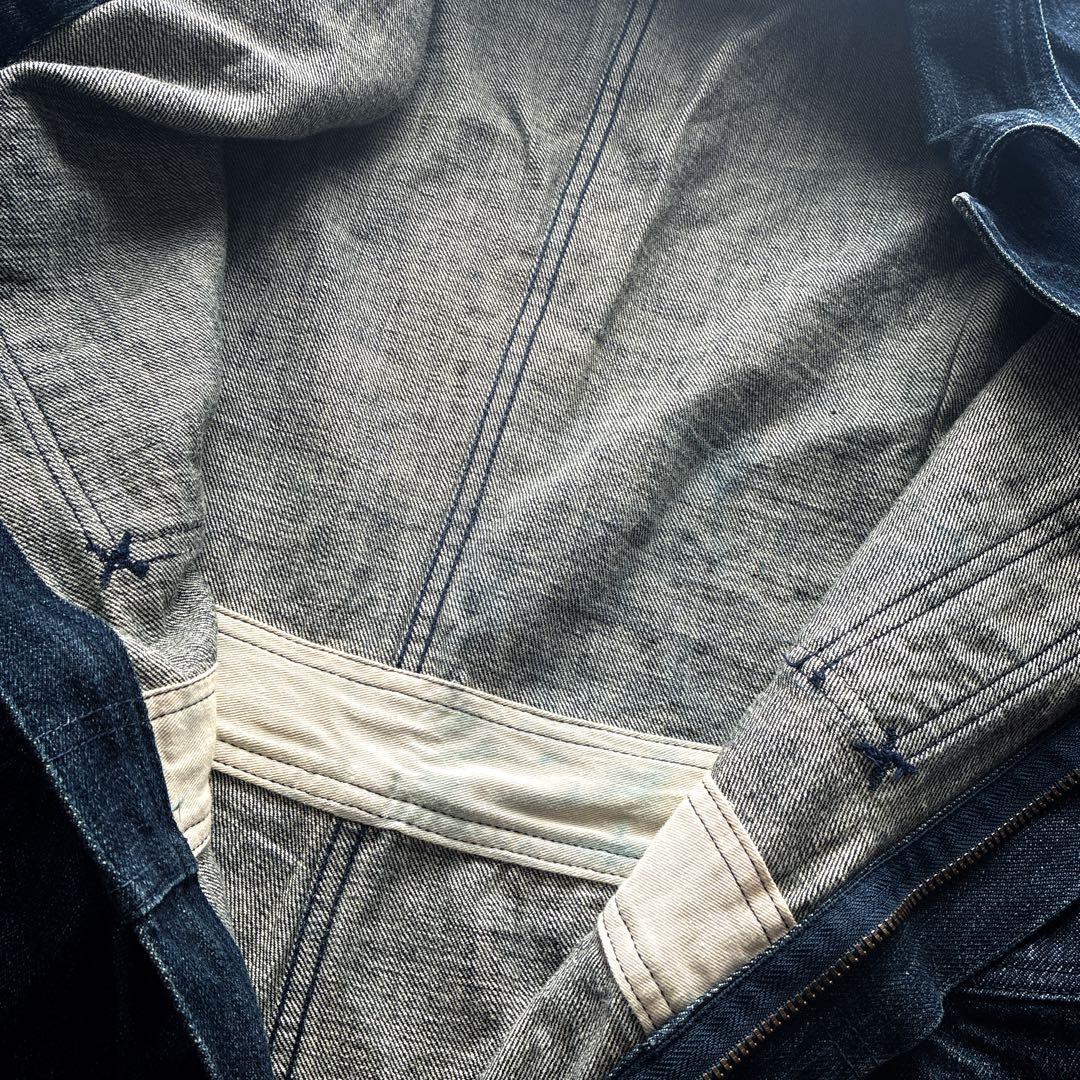 新恵美寿神頭 エヴィス カモメ つなぎ オーバオール デニム アメカジ