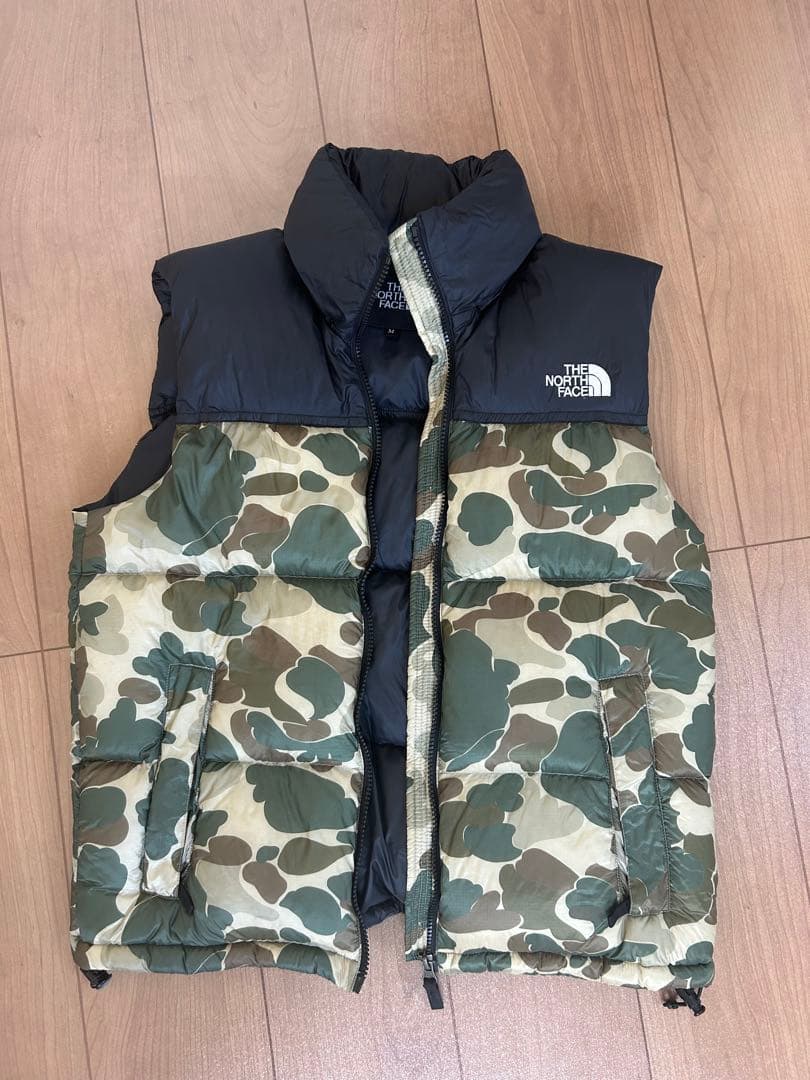 ノースフェイス ヌプシベスト ND91309 限定カラー 迷彩 M - メルカリ