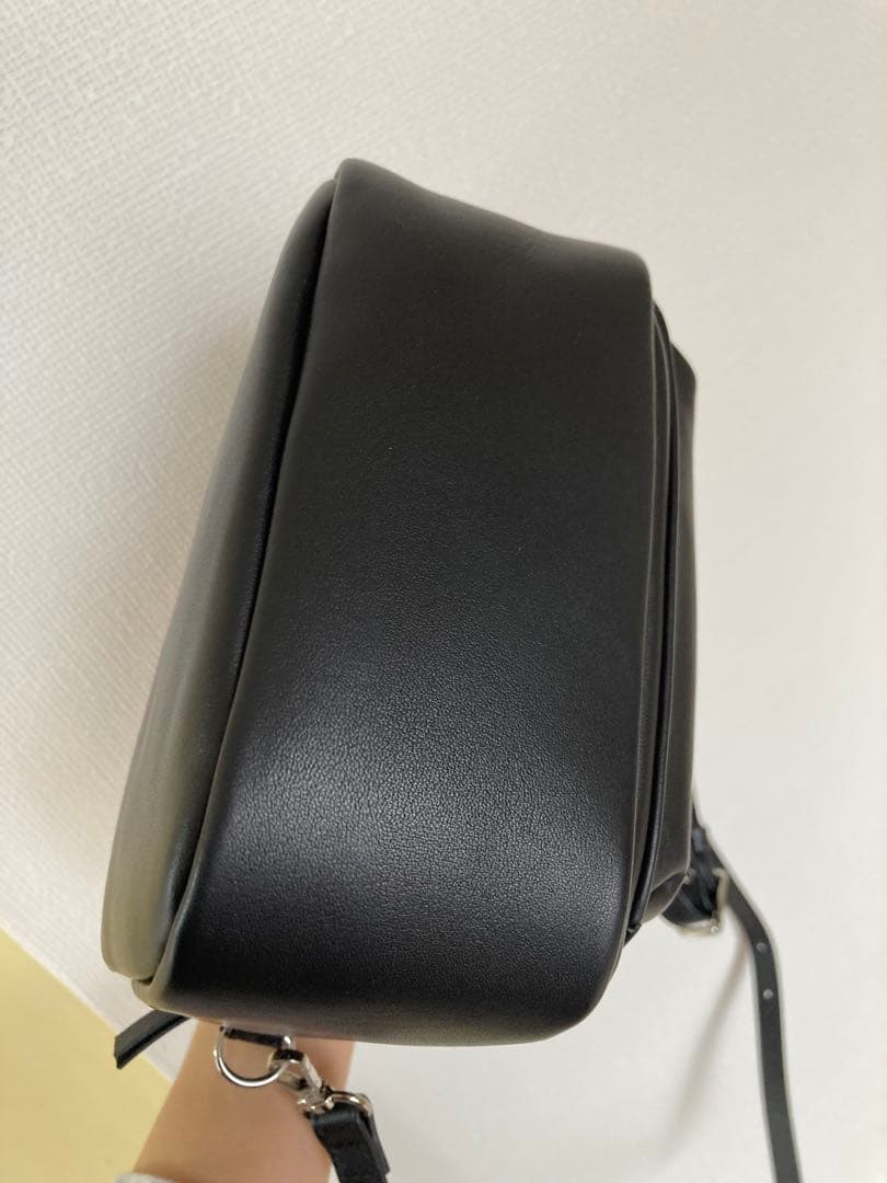 ヨウジヤマモト COW LEATHER METAL CLASP BOX BAG - メルカリ