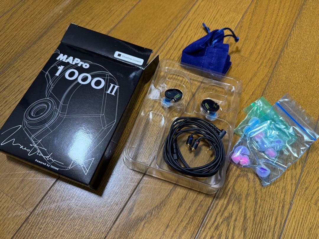 qdc SUPERIOR ＆ MAPro 1000Ⅱ 黒色