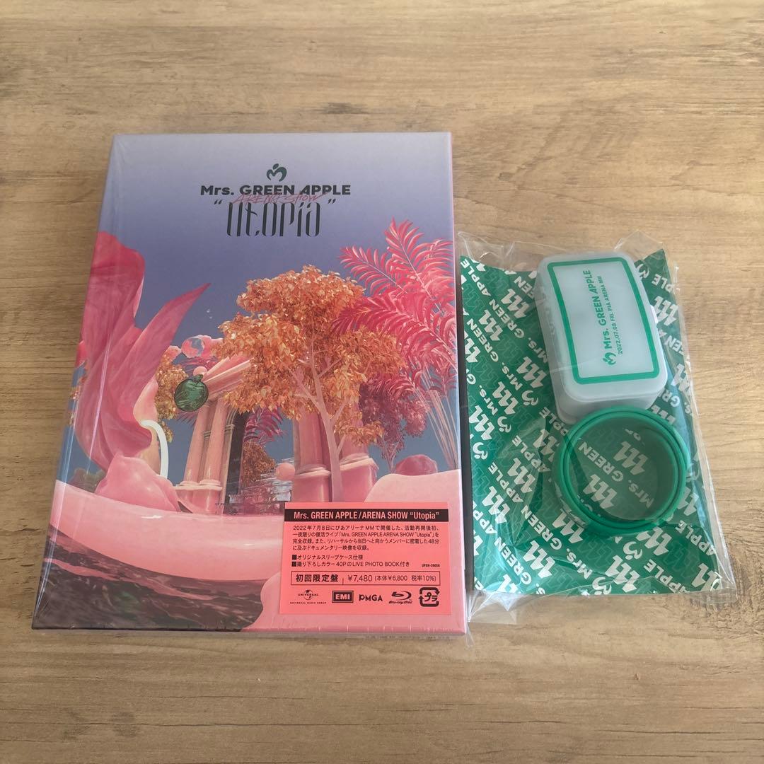 Mrs. GREEN APPLE Utopia Blu-rayセット Blu-ray」4本セット／Mrs.GREEN APPLE／作品集／組み合わせ自由 : 株式