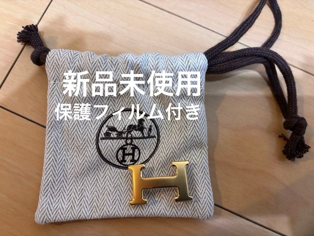 【新品未使用】HERMES エルメス ベルトバックル　13mm HERMES エルメス ベルト キットベルト アンクル バックル シュール