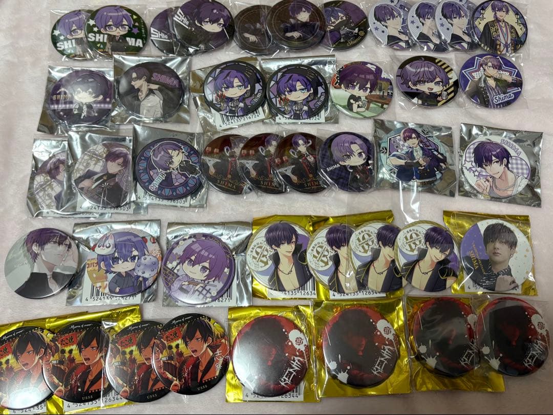 55点 浦島坂田船 志麻 缶バッジ まとめ売り - メルカリ