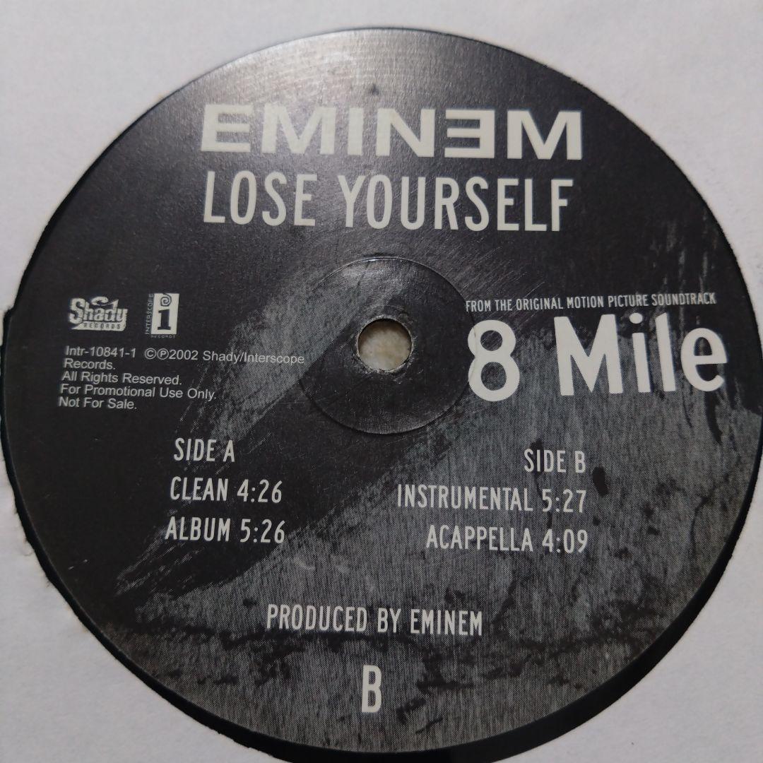 EMINEM LOSE YOURSELF 12inchレコード - メルカリ