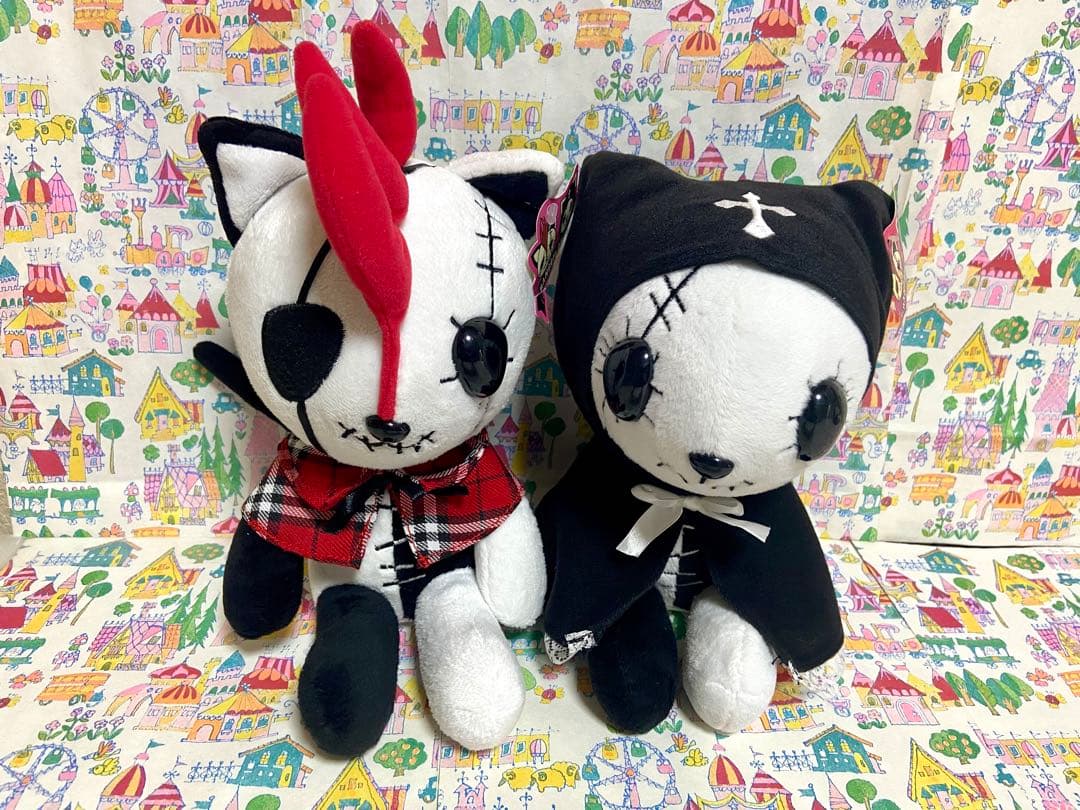 h.NAOTO HANGRY&ANGRYハングリーアングリー ペア ぬいぐるみ - メルカリ