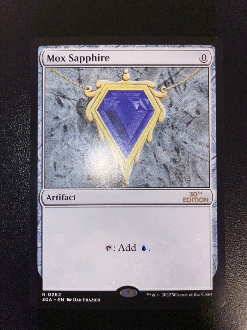 マジック：ザ・ギャザリング MTG 30th AnniversaryMox Sapphire Mox Sapphire - 30th Anniversary Edition - Magic: The Gathering