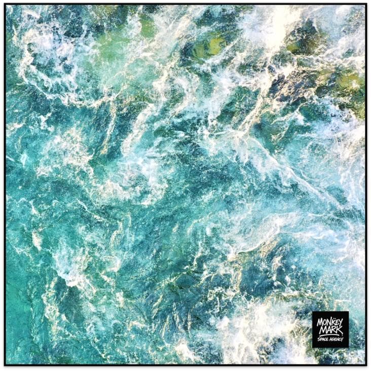 油絵 菅家令子 絵 絵画 インテリア 額付(白) uF6-071119 子犬と猫