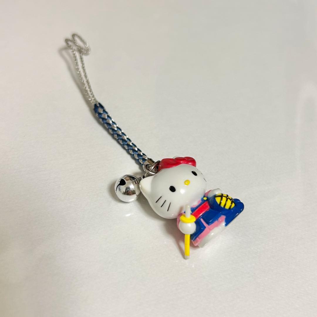 ハローキティ 平成レトロ 剣道部 キティちゃん ストラップ - メルカリ