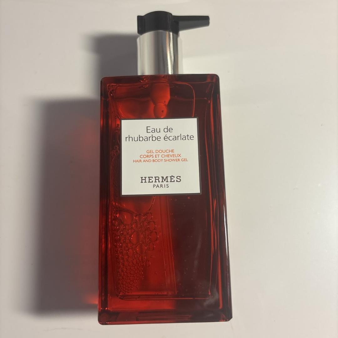 エルメス ヘア＆ボディ シャワージェル 200mlラバーカバーセット