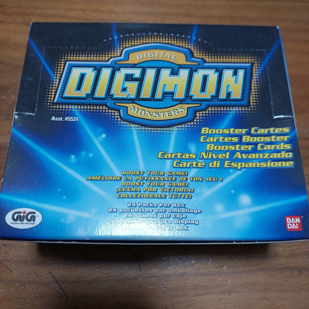 海外版 旧デジモンカード ブースター1 Box 24パック 旧デジカ