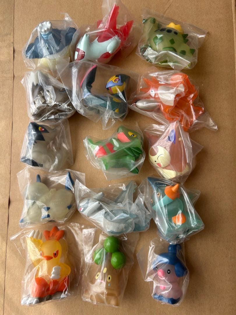 クリア】キメわざポケモンキッズ1 15体コンプリートセット 全部クリア