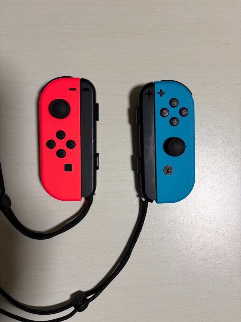 任天堂 Switch Joy-Con(L) ネオンレッド/(R) ネオンブルー - メルカリ