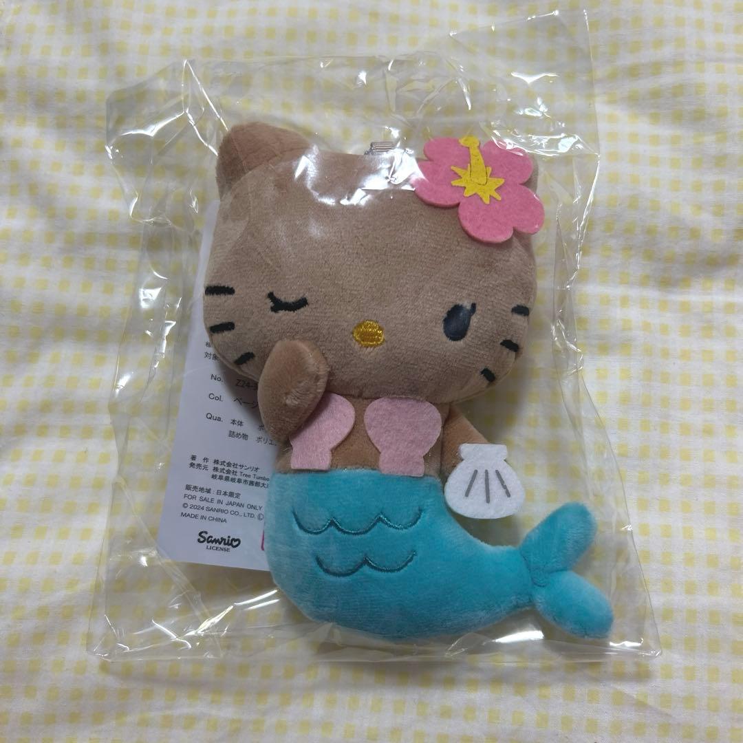 サンリオ アベイル キティ50周年 日焼けキティ マスコットチャーム