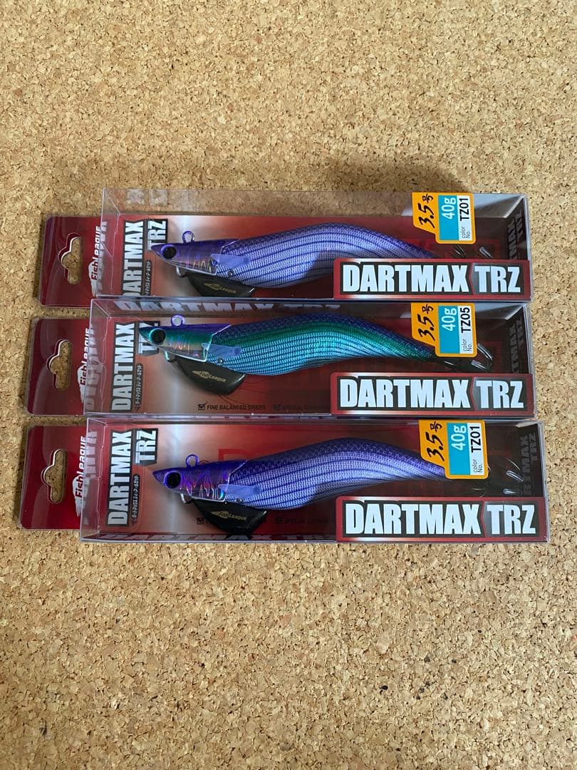 DARTMAX TRZ 40g エギ 3個セット TZ01 TZ05 - メルカリ