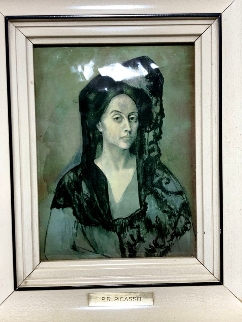 ピカソ　戦場の寡婦　picaso 壁掛　アート　骨董　アンティーク　エディション 限定30枚】Femme assise dans un fauteuil 1941 - Achenbach Art