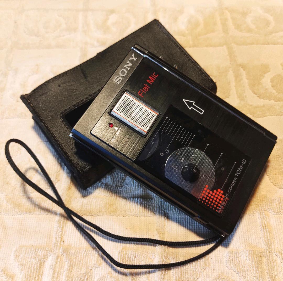 希少/レトロ】SONY TCM-10 カセットコーダー テープレコーダー - メルカリ