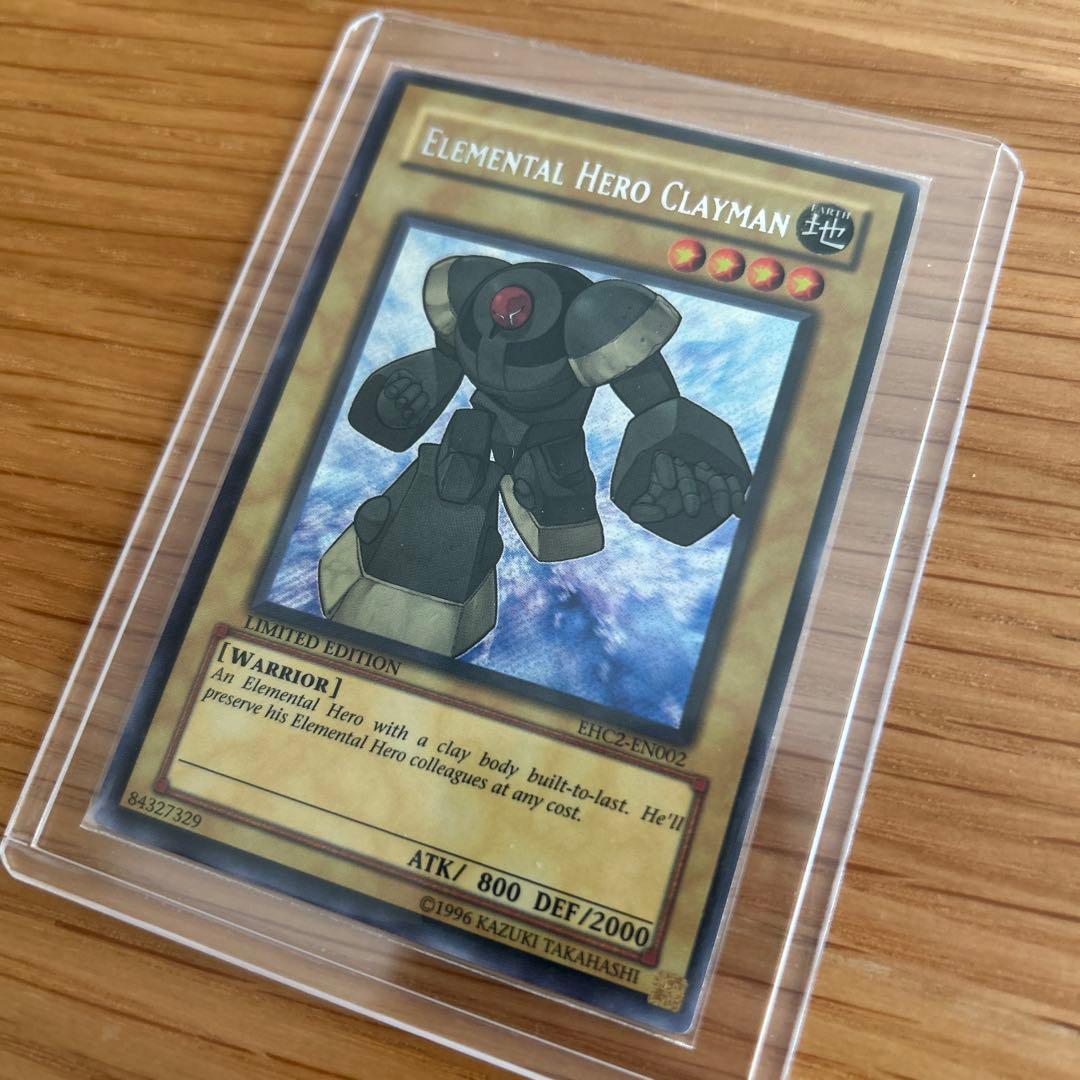 遊戯王 E・HEROクレイマン 英語 シークレットlimited Edition