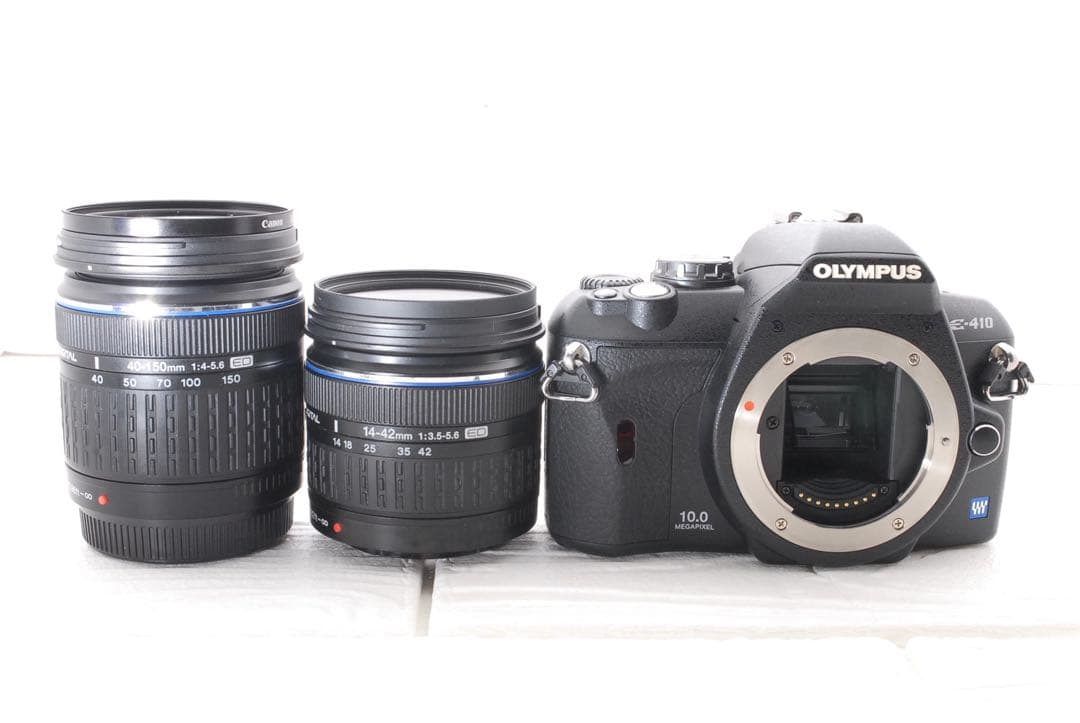 ショット数896回✨ OLYMPUS E-410 ダブルズームセット 趣味撮影に
