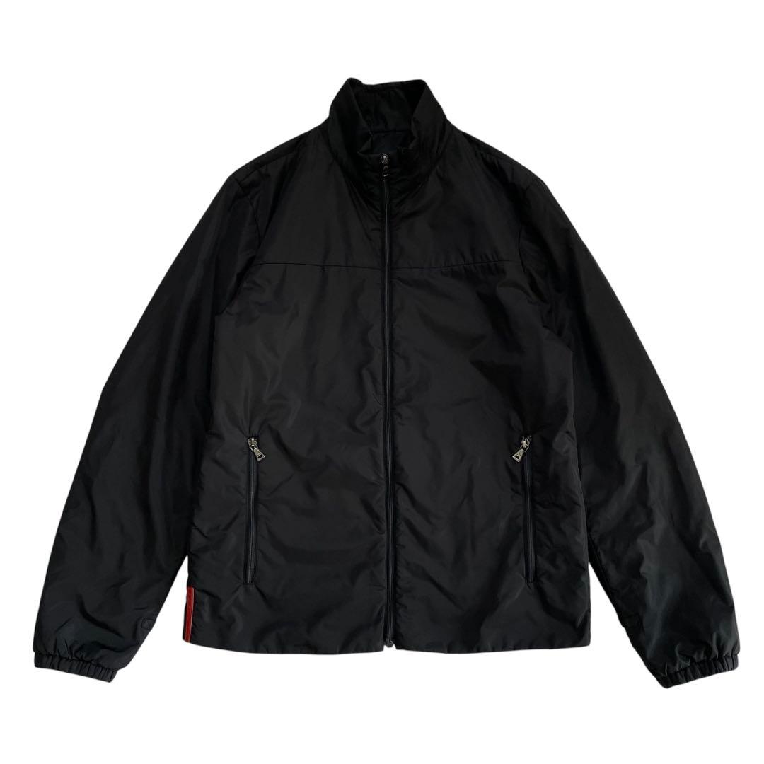 PRADA SPORT 中綿 ナイロンジャケット 黒 48 - メルカリ