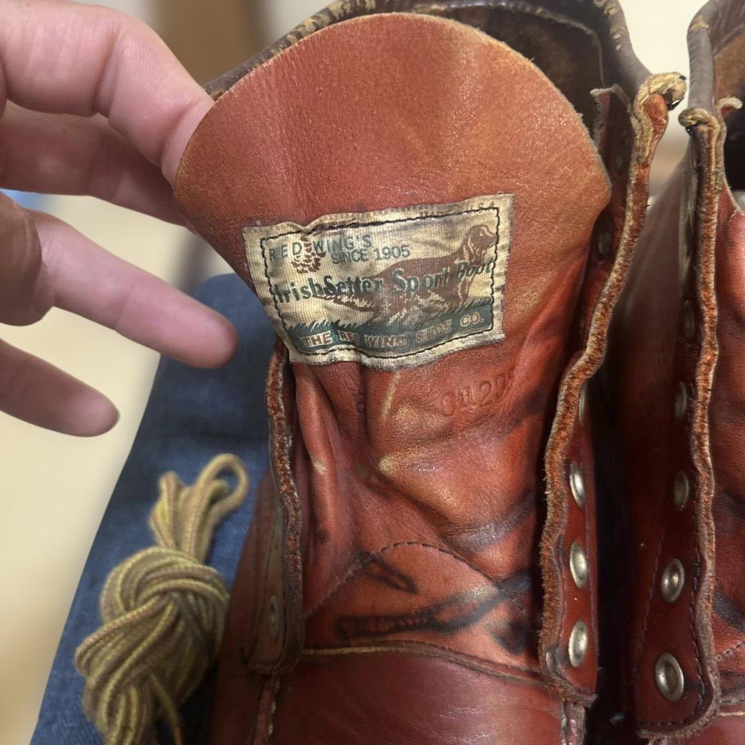 レッドウィング 表四角犬タグ 8E - メルカリ