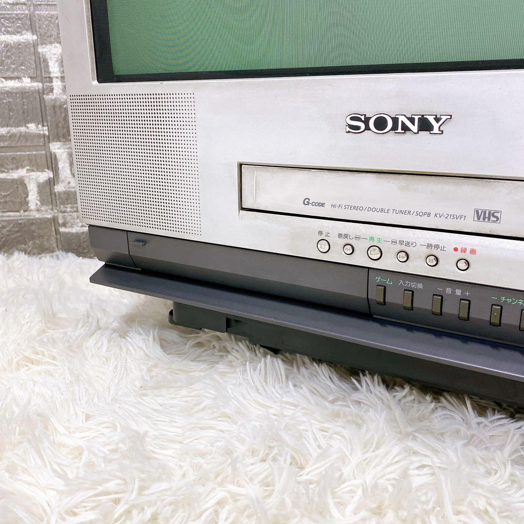 SONY トリニトロン ブラウン管テレビ ビデオ テレビデオ kV-21SVF1